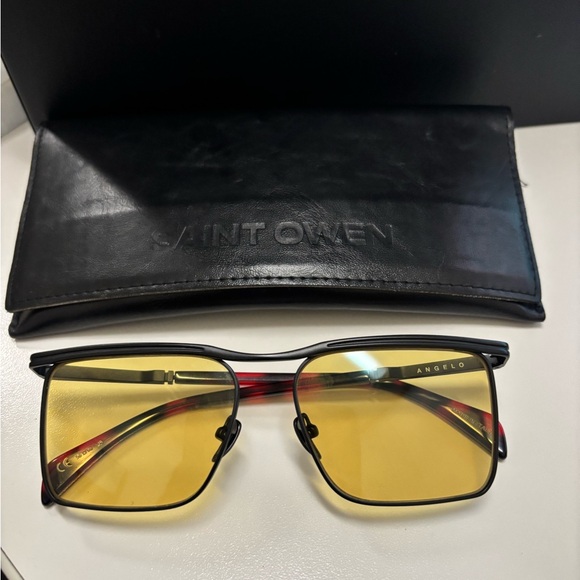 Saint Owen Yellow Lens Sunglasses - Picture 6 of 6
